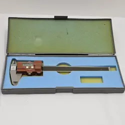 MITUTOYO 500-215 DIGITAL DIGIMATIC CALIPER WITH BOX .0005-6