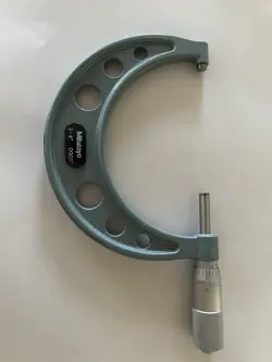 MITUTOYO 103-116 MICROMETER, 3-4“ RANGE