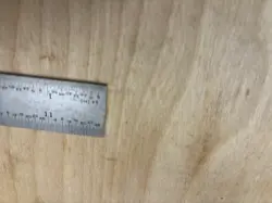 NEW OLD STOCK MITUTOYO 12” HARDENED RIDGID RULE. 4R GRAD