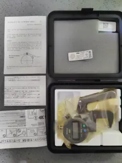 MITUTOYO 547-400S FLAT ANVIL DIGIMATIC THICKNESS GAGE, 0-.47