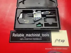 MITUTOYO 293-181-30 QUANTUMIKE DIGIMATIC 1-2 INCH OUTSIDE MICROMETER (P914)