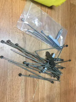 LOT OF MICROMETER DEPTH RODS / HEADS - SOME WORK STARRETT MITUTOYO