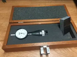 MITUTOYO CHAMFER GAGE CHEK X .001