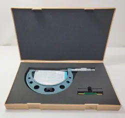 MITUTOYO 122-128 3-4'' MECHANICAL BLADE MICROMETER .0001