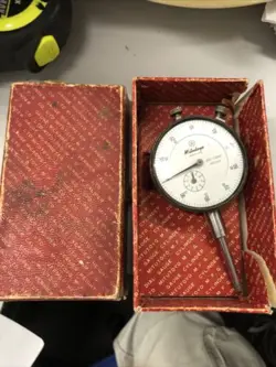 NEW VINTAGE MITUTOYO NO 2416 .001” DIAL INDICATOR .001-1.000” MADE IN JAPAN