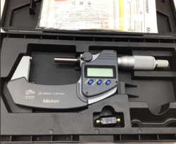 USED MDC-50PJ 293-241 COOLANT PROOF MICROMETER MITUTOYO 203 SERIES