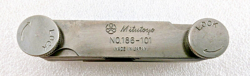 VINTAGE MITUTOYO NO 186-101 RADIUS/FILLET GAGE, 1/32