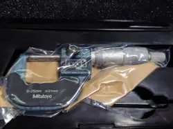 MITUTOYO MICROMETER M810-25 BRAND NEW, NEVER USED