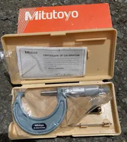 MITUTOYO OUTSIDE MICROMETER M110-50 103-138