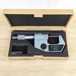 MITUTOYO DIGITAL MICROMETER 0-25MM CURRENT CONDITION JAPAN