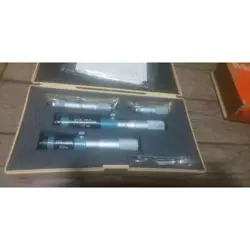 MITUTOYO MICROMETER SET,INNER DIAMETER 50 TO 150 WITH BOX EX LIMITED FROM JAPAN