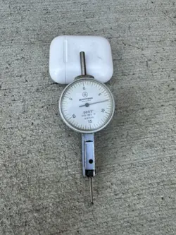 EXCELLENT USED CONDITION JEWELED 513-202 MITUTOYO DIAL TEST INDICATOR