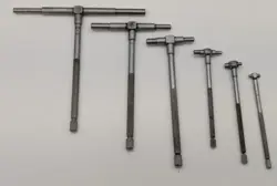 6 TELESCOPING GAGE SET HOLE GAUGES - MITUTOYO SPI