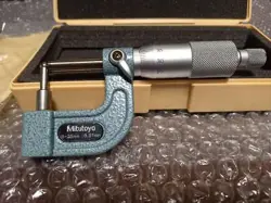 MITUTOYO SPHERICAL MICROMETER BMB3-25 JAPAN