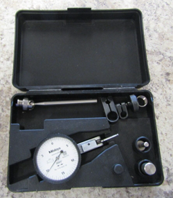 MITUTOYO 513-402-10T ~ 2A ~ TI-115TX HORIZONTAL TEST INDICATOR W/ ACCESSORIES
