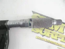 MITUTOYO MICROMETER CARBIDE