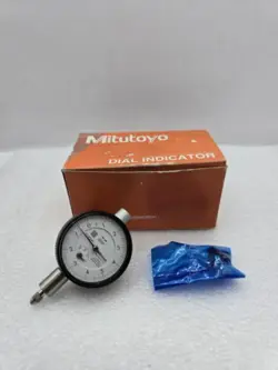 MITUTOYO 1803F-10 DIAL INDICATOR, 0-3 RANGE, .0001
