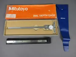 MITUTOYO 527-313-50 DIAL DEPTH GAGE 0-12
