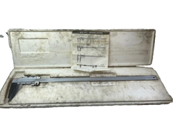 MITUTOYO 24” VERNIER CALIPER WITH STYROFOAM CASE