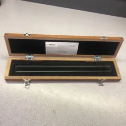 MITUTOYO 172-161 GLASS READING SCALE (300MM / 11.8INCHES) 0.5MM GRADUATION