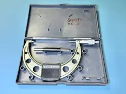 MITUTOYO BüGELMEßSCHRAUBE 125-150 MM AUßENMIKROMETER MEßMITTEL