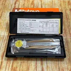 MITUTOYO DIAL ANALOG CALIPER 505-732 D15FX JAPAN