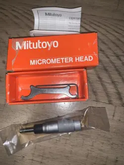 NEW SEALED MITUTOYO MICROMETER HEAD 148-501 MHA 1- 0.5