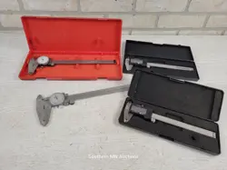 LOT OF (4) CALIPERS - MITUTOYO 12