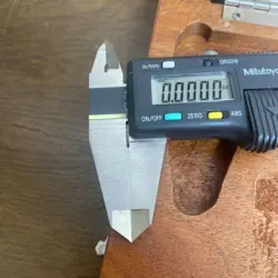 MITUTOYO DIGITAL MICROMETER AND CALIPER SET
