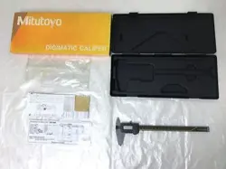 MITUTOYO DIGMATIC CALIPER WITH BOX JUNK MEASURING INSTRUMENT 500-152 CD-20C