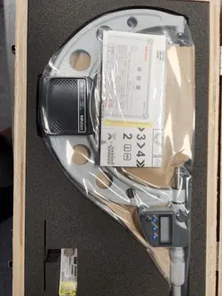 MITUTOYO COOLANT PROOF IP65 DIGITAL MICROMETER - 6-7