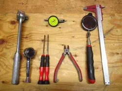 SHINWA CALIPER MITUTOYO DIAL GAUGE MAC TOOL PHILLIPS SCREWDRIVER FLATHEAD SCREW