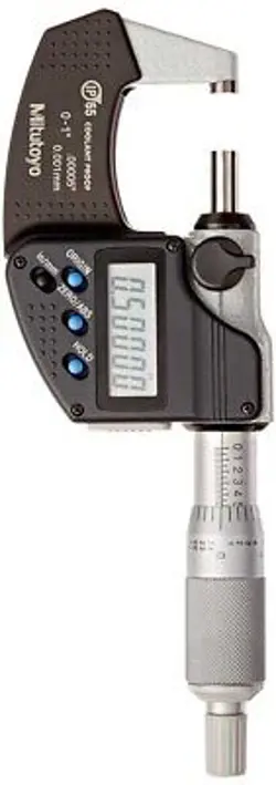 MITUTOYO 293-330-30 COOLANT PROOF IP65 MICROMETER, 0-1