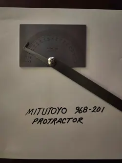 MITUTOYO PROTRACTOR 968-201