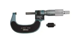 MITUTOYO 193-101 DIGIT OUTSIDE MICROMETER  RATCHET STOP  0-25MM RANGE  0