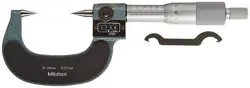 MITUTOYO 142-153 POINT MICROMETER  MECHANICAL COUNTER MODEL  RATCHET STO