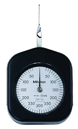 MITUTOYO 546-114 STANDARD DIAL TENSION GAUGE  10MN GRADUATION  30-300MN