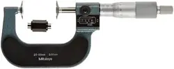 MITUTOYO 223-101 DISK MICROMETER  MECHANICAL COUNTER MODEL  RATCHET STOP