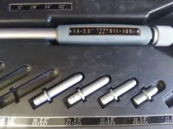 MITUTOYO DIAL BORE GAUGE, 511-160, 1.4