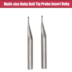 BALL TIP PROBE INSERT FOR HEIGHT GAUGE MITUTOYO RUBY BALL 1/1.5/2/3/4MM SHANK8MM