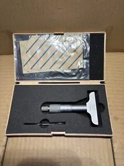 DEPTH MICROMETER MITUTOYO DMS60-25(128-101) JAPAN