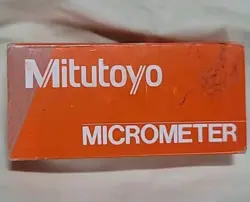 MITUTOYO 103-260-99 OUTSIDE MICROMETER
