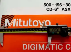NEW MITUTOYO 500-196-30 150MM/6
