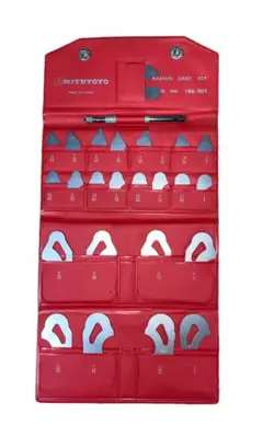 MITUTOYO NO. 186-901 RADIOUS GAGE SET