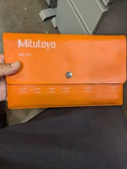 MITUTOYO 985-131 PRECISION ADJ PARALLELS