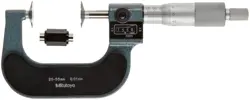 MITUTOYO 223-101 DISK MICROMETER MECHANICAL COUNTER MODEL RATCHET STOP 0-25MM