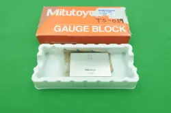 MITUTOYO 50MM RECTANGULAR GAGE BLOCK NO ETCHINGS