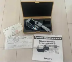 MITUTOYO DIGIMATIC MICROMETER 395-541 GOOD CONDITION FROM JAPAN