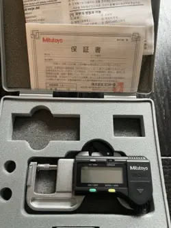 MITUTOYO QUICK MINI DIGITAL MEASURING INSTRUMENT 700-118-20CAL GAUGE PK-0505CPX