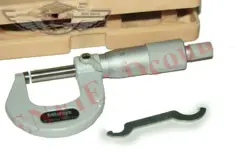 NEW ENGINEERS ANALOG 0 - 25MM EXTERNAL MICROMETER 0.01MM MITUTOYO @VI